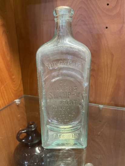 Dr. Kilmerâ€™s Swamp-Root Embossed Medicine Bottle (Late 19thâ€“Early 20th Century)