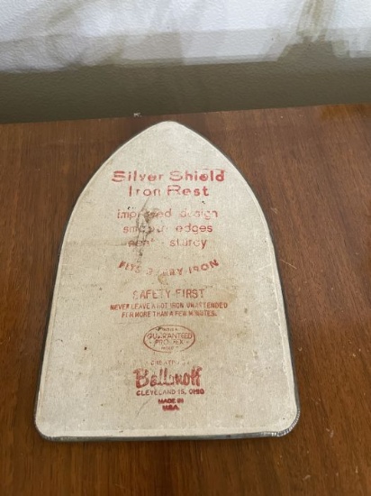 Silver Shield Iron Rest by Bellnoff