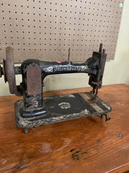 Minnesota Antique Sewing Machine (Faded)