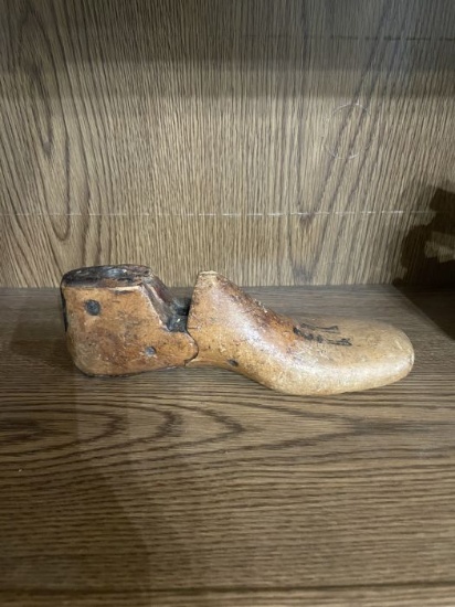 Vintage Wooden Shoe Form