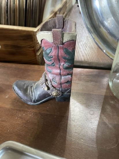 Single Miniature Cowboy Boot