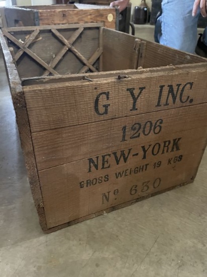 G Y Inc. 1206 New York Crate