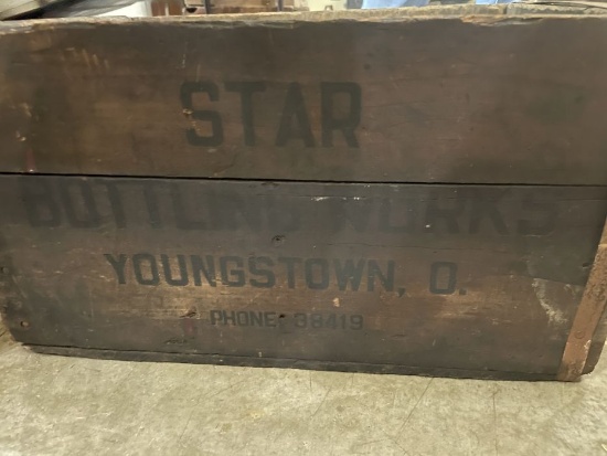 Star Bottling Works Wooden Crate