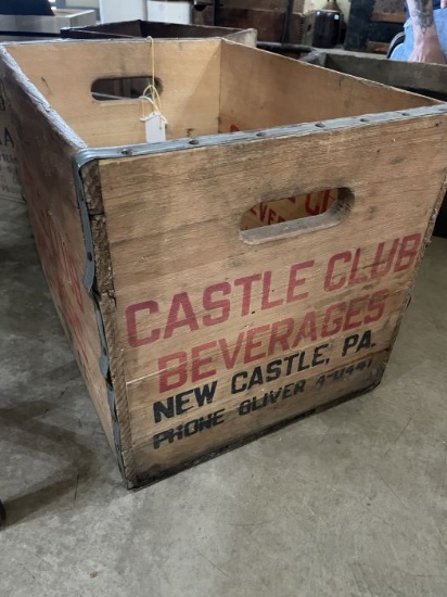 Castle Club Beverages Crate