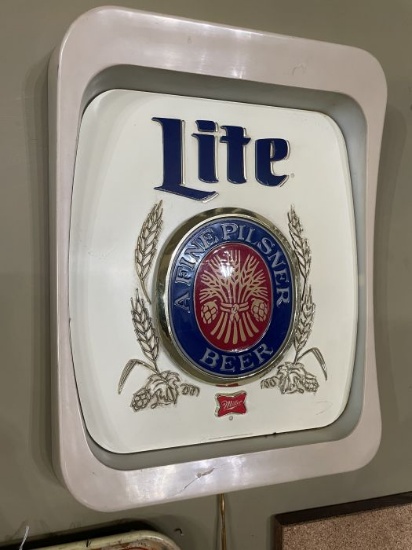 Miller Lite Wall Sign