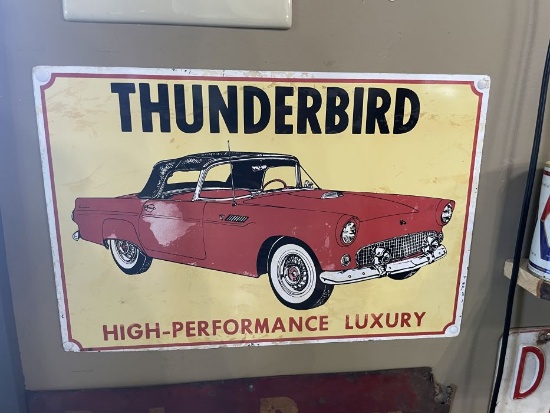 Thunderbird Tin Sign
