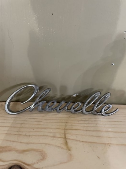 Chevelle Chrome Emblem