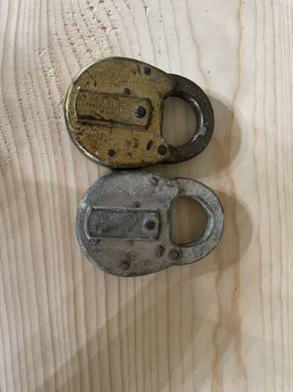 2 Vintage Padlocks â€“ Eagle Lock Co.