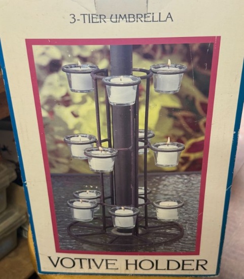 3-Tier Umbrella Votive Holder