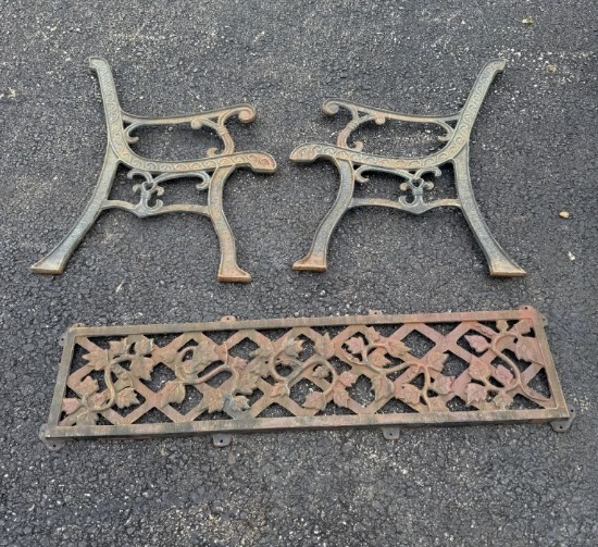 Cast Iron Bench Parts