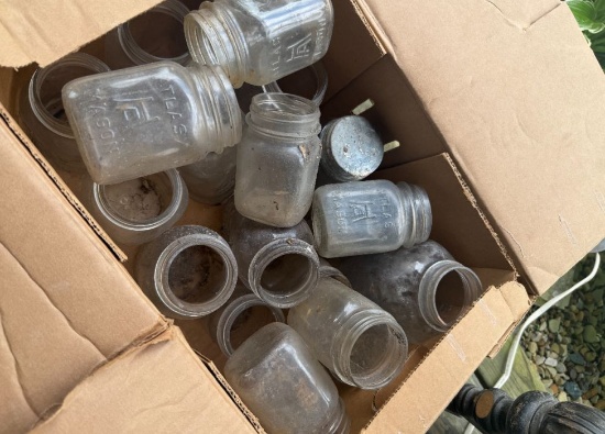 Box of Atlas Mason Jars