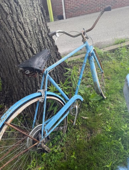 Blue Men's  SCHWINN Vintage Bicycle