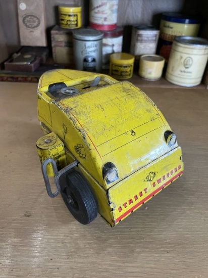 Elgin Street Sweeper Tin Toy