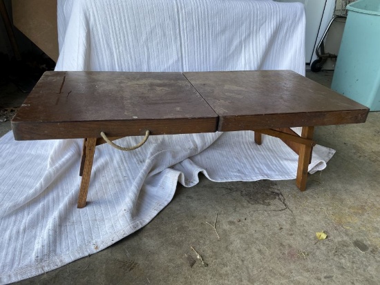 Mid-Century Folding Table by Howe