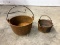 Pair of Small Cast Iron Pots