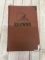 Cleveland Browns Leather Notebook with Old Game Tickets