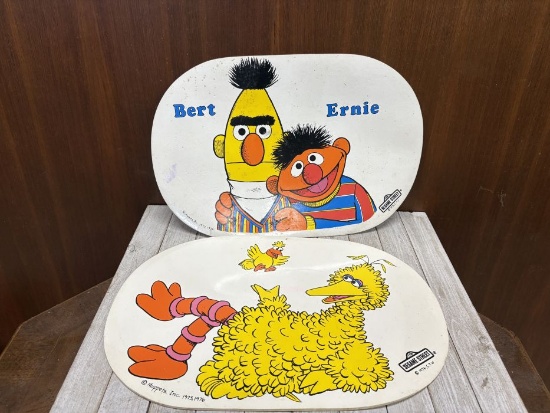1970s Sesame Street Place Mats