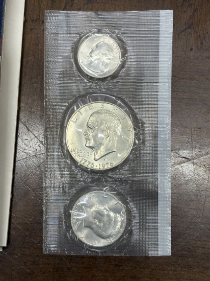 1976 Bicentennial 3-Coin Set