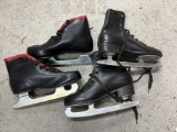 Vintage Ice Skates Pair