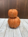 Two-Tier Pumpkin Decoration