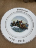 1776-1976 Bicentennial Commemorative Plate
