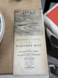 1946 Mahoning County Ohio Highway Map