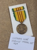 1969 Vietnam War Service Medal Set