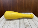 Vintage Yellow Toy Baseball Bat