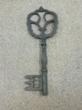 Large Cast Iron Skeleton Key