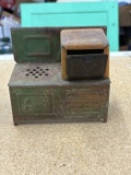 Vintage Metal Toy Stove