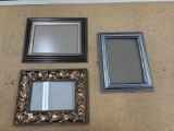 Set of Three Decorative Photo Frames