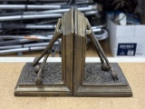 Vintage Golf Club Bookends