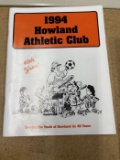 1994 Howland Athletic Club Program