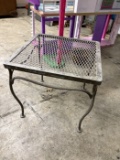 Metal Patio Side Table