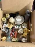 Box of misc glassware