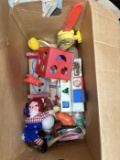 Box of Mixed Vintage Toys