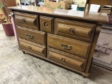 Wooden 7-Drawer Dresser