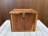 Cedar Storage Box
