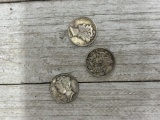 Lot of Mercury Dimes