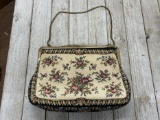 Floral Tapestry Purse