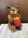 Vintage Honey Bear Bank