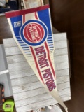 Detroit Pistons Felt Pennant