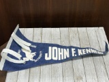 John F. Kennedy Felt Pennant