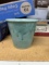 Small Blue-Green Pottery Cup