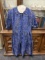 Vintage Blue Pattern Dress – Youth Fair Juniors