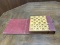 Peg-Style Wooden Chess or Checker Board