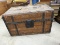 Antique Wooden Travel Trunk