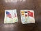 Vintage International Flag Trading Cards