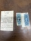 Pair of U.S. 50¢ Revenue Stamps
