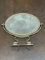 Gold Oval Vanity Mirror Stand